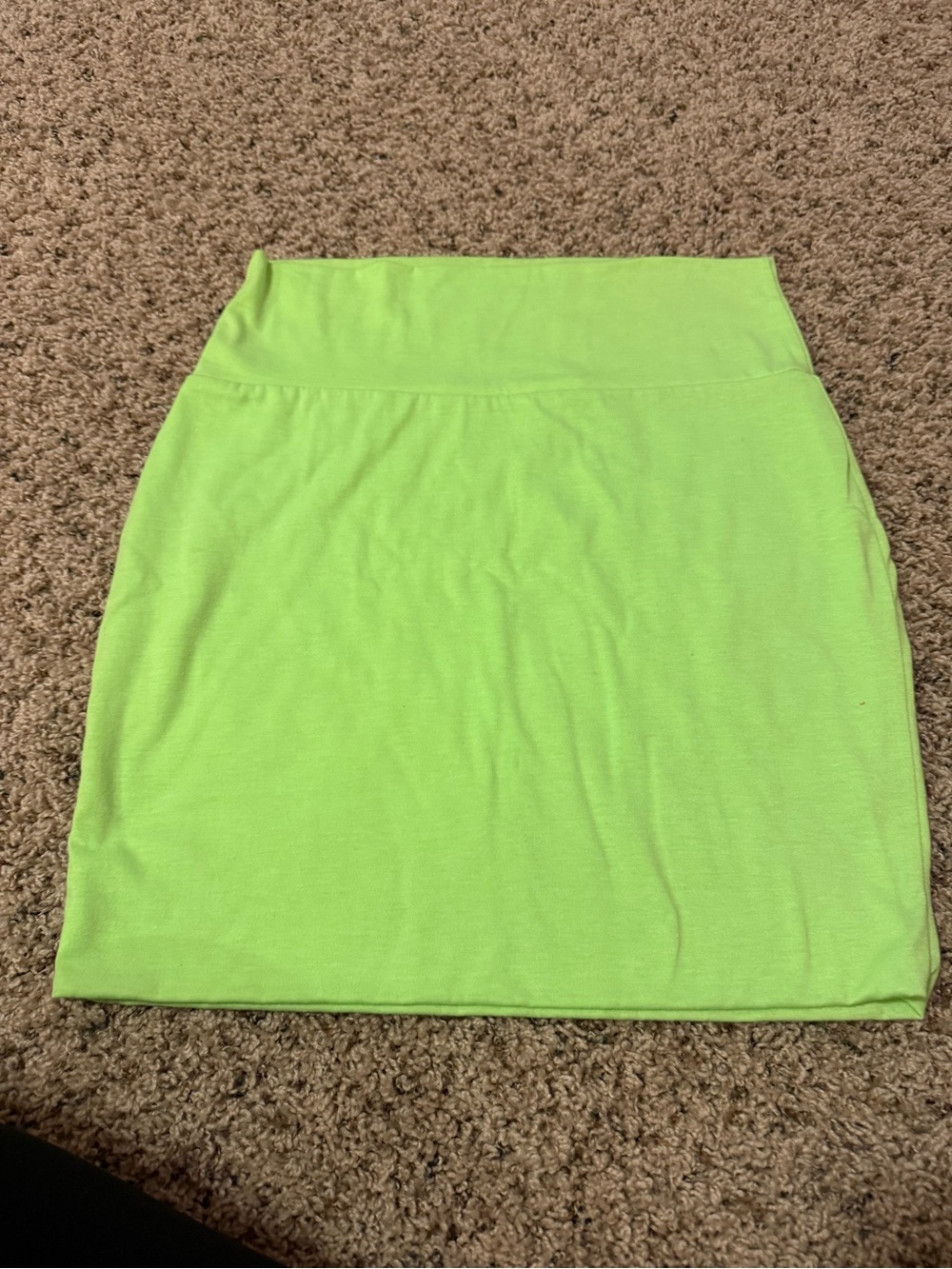 dELiA*s Neon Lime Bodycon stretch Skirt